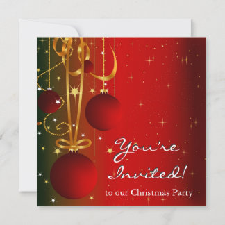 Simply Square Holiday Invitation