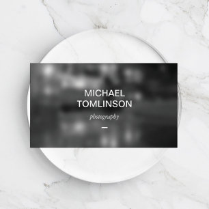 Simply Stated Photographer's Business Card