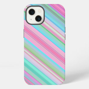 Simply Stunning Stripes-Pink iPhone 13 Case
