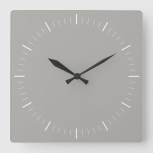 SIMPLY STYLE minimalist in any colour Square Wall Clock