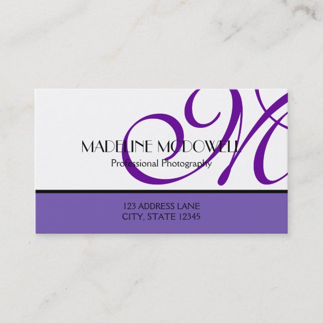 Simply Successful Business Card (Front)