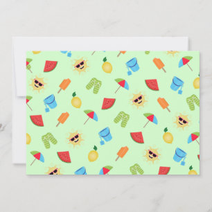 Simply Summer Invitation