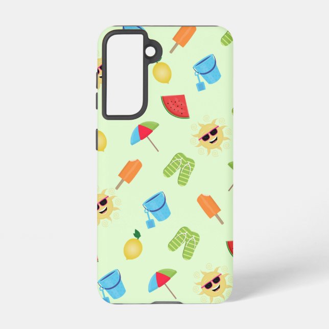Simply Summer Samsung Galaxy S21 Case (Back)