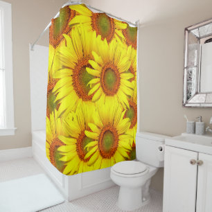 Simply Sunflowers Shower Curtain