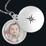 Simply Sweet Baby Photo Silver Plated Necklace<br><div class="desc">Beautiful personalised photo design perfect for mother's day,  graduations,  weddings,  anniversary,  birthdays,  and more.</div>