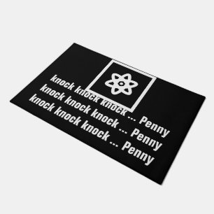 Simply Symbols - Atom Sign + your ideas Doormat