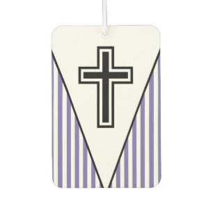 Simply Symbols - CHRISTIAN CROSS + your ideas Car Air Freshener