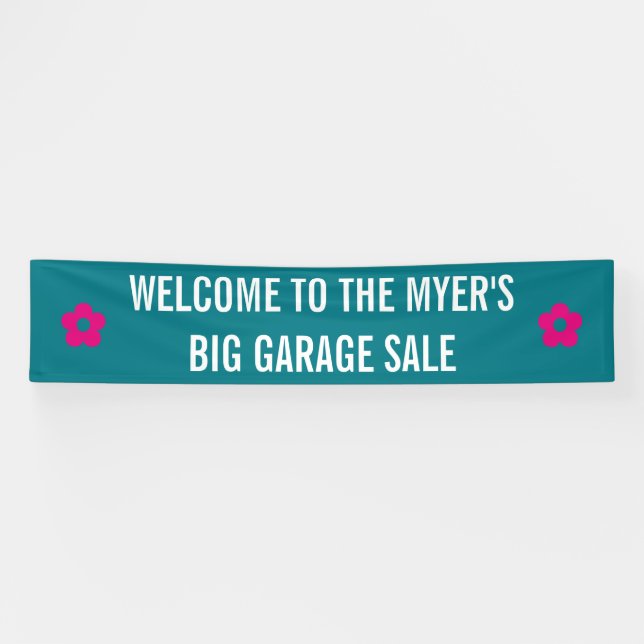 Simply Symbols - FLOWERS + your text & ideas Banner (Horizontal)