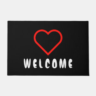 Simply Symbols - HEART + your ideas Doormat