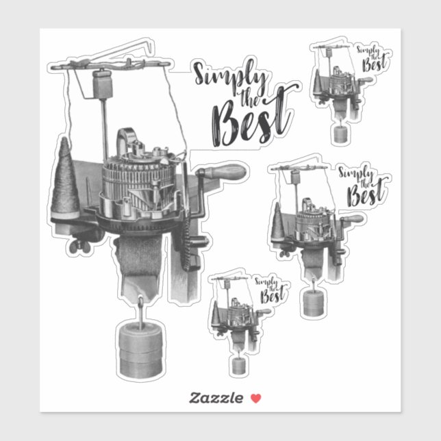 Simply the Best Circular Sock Knitting Machine (Sheet)