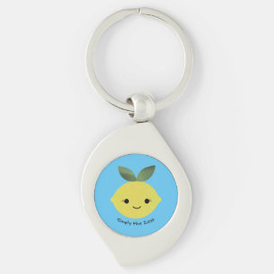 Simply the Zest Cute Kawaii Lemon Key Ring