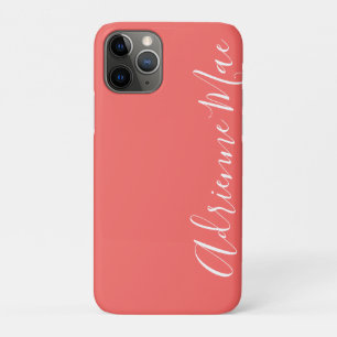 Simply Trendy Personalised Coral Case-Mate iPhone Case