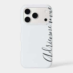 Simply Trendy Personalised White Silver