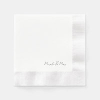 Simply White Modern Script Names Coined