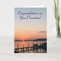 Simply Wonderful Promotion, Congratulations card