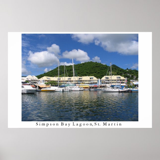 Simpson Bay Lagoon Poster (Front)