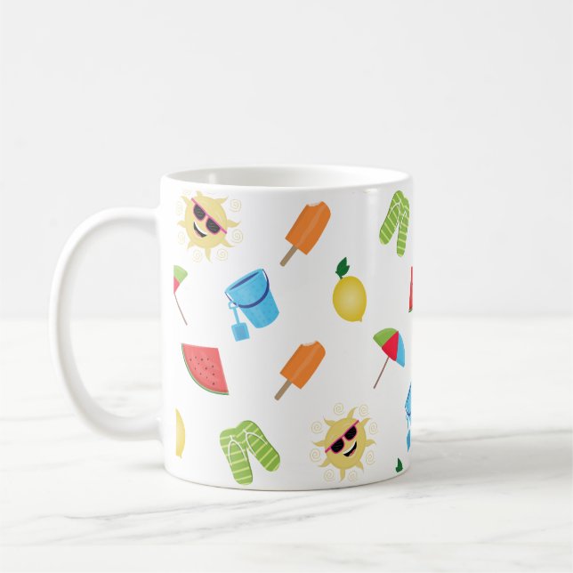 Simpy Summer Coffee Mug (Left)
