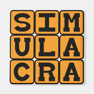 Simulacra, Representation of Something Magnet