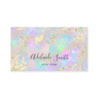 simulated glitter on faux iridescent opal texture