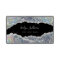 Simulated iridescent glitter business card