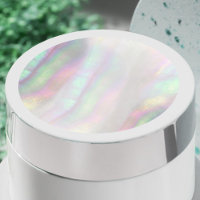 simulated iridescent shell