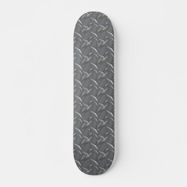 Simulated Metal Plate Skateboard (Front)