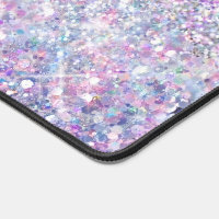 simulated purple chunky glitter