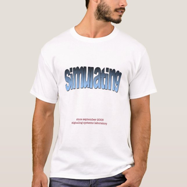 Simulating/Stimulating3 T-Shirt (Front)