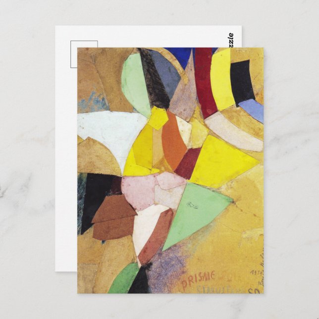 Simultaneous Solar Prisms | Sonia Delaunay | Postcard (Front/Back)