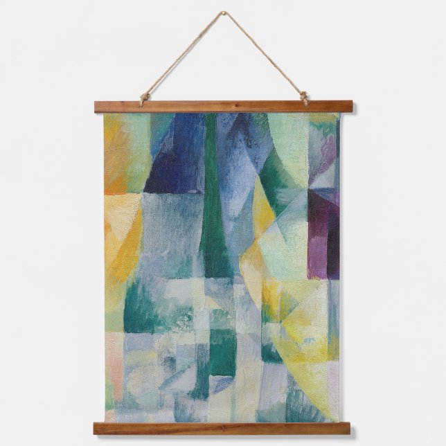 Simultaneous Window 1912 by Robert Delaunay Hanging Tapestry (Front)