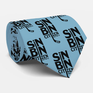 Sin Bin Citizen Hockey Blue Tie