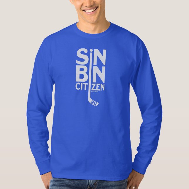 Sin Bin Citizen Hockey T-Shirt (Front)