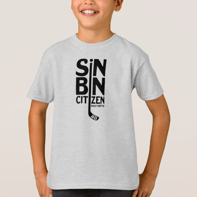 Sin Bin Citizen Hockey T-Shirt (Front)