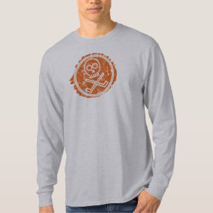Sin Bin Hockey Distressed Skull T-Shirt