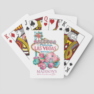 Sin City Bachelorette personalised Playing Cards
