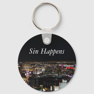 Sin Happens Key Ring
