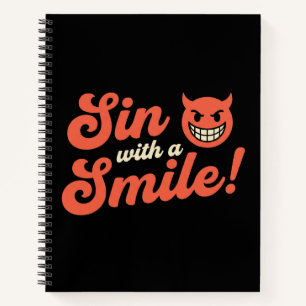 Sin with a Smile Notebook