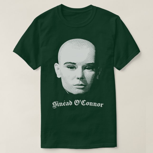 Sinad OConnor Wax Model Meme T-Shirt (Design Front)