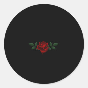 Sinaloa Mexico Bleeding Rose Classic Round Sticker