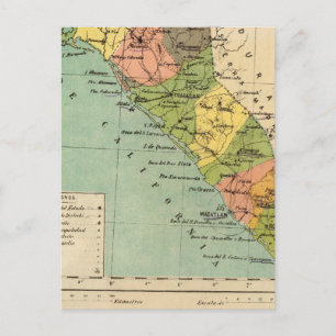 Sinaloa, Mexico Postcard