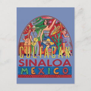 SINALOA Mexico Postcard