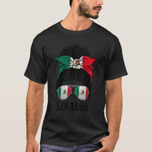 Sinaloa Mexico Pride Mexican Flag State T-Shirt