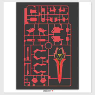 sinanju gundam gunpla plamo model runner kit char