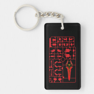 sinanju msn-06s gundam runner gunpla sieg zeon  key ring