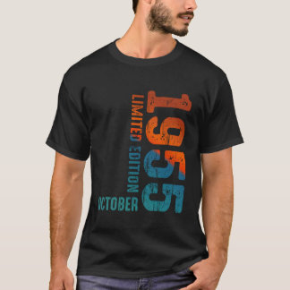 Since 1955 Limited Edition October 1955 Year 1955 T-Shirt