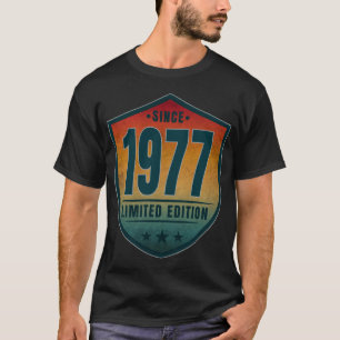 Since 1977 Limited Edition Vintage Retro Sunset T-Shirt