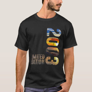 Since 2003 Year 2003 Birth Vintage 2003 Retro 200 T-Shirt