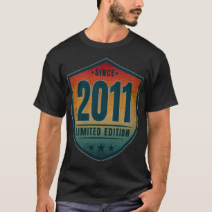 Since 2011 Limited Edition Vintage Retro Sunset T-Shirt