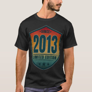 Since 2013 Limited Edition Vintage Retro Sunset T-Shirt
