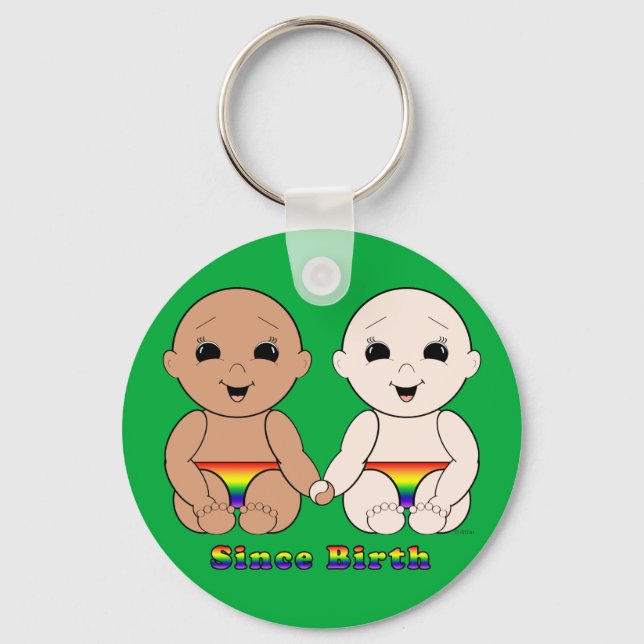 Since Birth 8r Key Ring (Front)